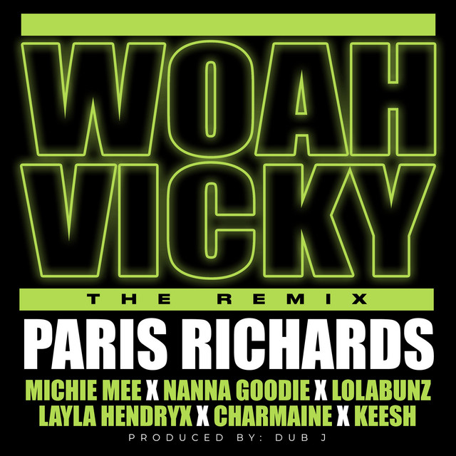 Woah Vicky (feat. Nanna Goodie, LolaBunz, Charmaine & TherealKeesh) [Remix] cover artwork